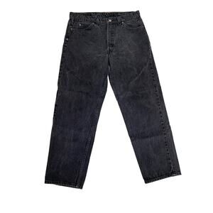 Levi’s 550 Relaxed Fit Black ￼Men’s Jeans